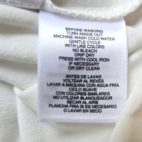 NEW Anne Klein White Eyelet/Crochet Sleeveless Pull on Blouse  Keyhole Back XL - Picture 14 of 16